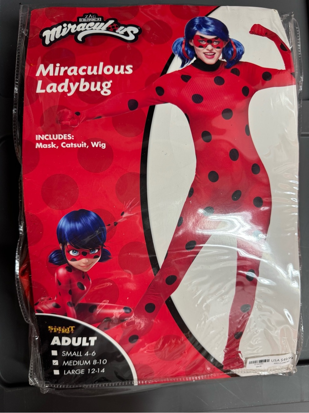 Miraculous Ladybug Red and Black Costume